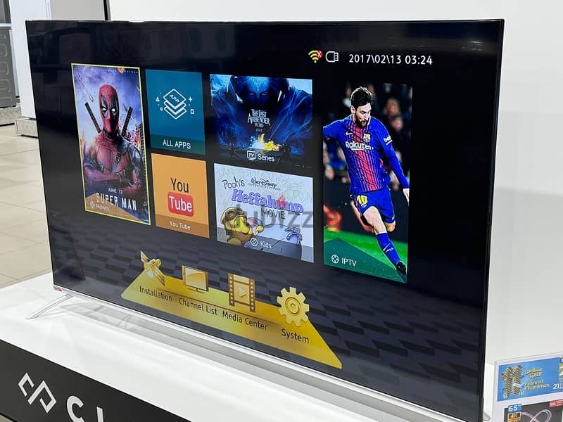 Class Pro 65 inch android Smart tv Ultra HD 4K LED Brand New 3