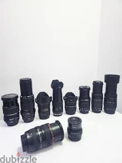 Canon Lenses EF-S, EF-M & Full Frame