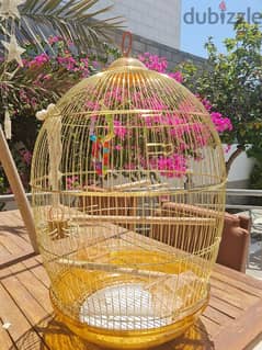 spacious & luxurious bird cage