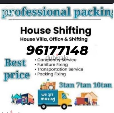 House shiffting office shiffting furniture fixing transport