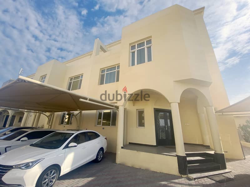 Beautiful 5BHK Compound Villa for Rent in Qurum Heights - PPV233 0