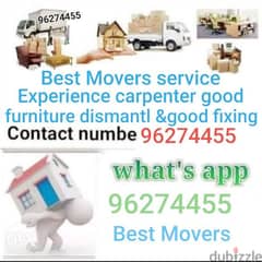 House shiffting Experience carpenters services hfg