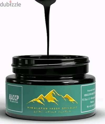 Himalayan fresh shilajit organic purified attested from UAE lab.