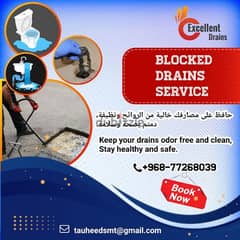 Drain pipe blockage cleaning service