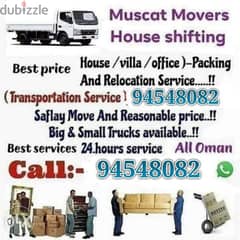 house shifting and packing and transport sirvce all Oman