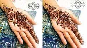 Henna Artist/Mehandi designer available.