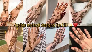 Henna Artist/Mehandi designer available in Musact