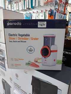 Porodo Electric Vegetable Slicer / Shredder / Grate (Brand New)