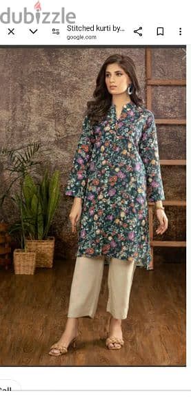 Pakistani brand stitched kurti 11