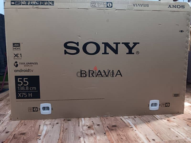 SONY 55" Smart TV 4K 0