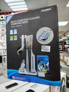 Dobe multi functionnal ps5 cooling charging dock (Brand New)