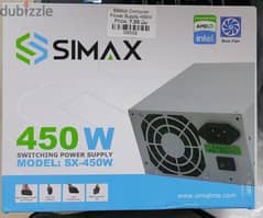 SIMAX COMPUTER POWER SUPPLY 450W (Brand New)