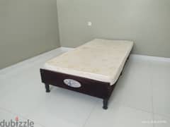 cot and mattress