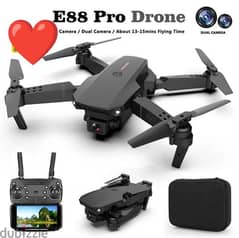 E88 Pro Drone white with 2 cameras