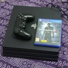 PS4 pro 1TB storage with dualshock 4 controller-excellent condition!
