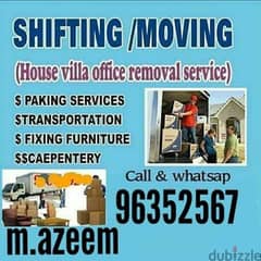 mover and packer traspot service all oman and the ff