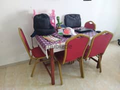 Sofa, Dining table & Dressing table