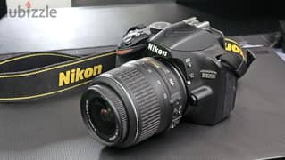 Nikon D3200 with 18-55mm kit lens