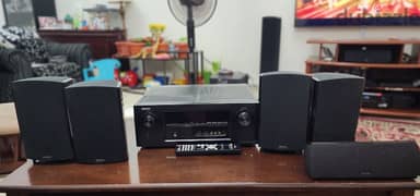 Denon  Receiver with Definitive Speakers