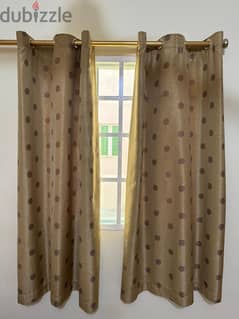 Curtains 170Lnt X 130 Wrt total 12 No's Only Six month used 0