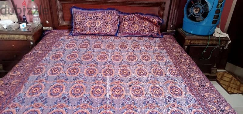 branded handwork bedsheets available in reasonable price 0