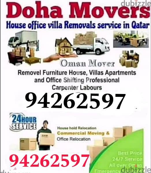 Movers and packing House office villa stor furniture fixing transport 0