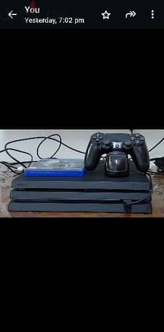 PS4 PRO 1TB with dualshock 4 controller-excellent condition.