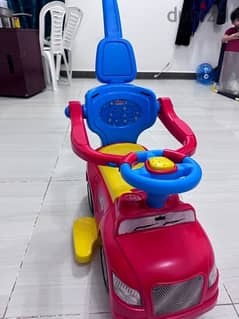 Step Car 3 in One 12 omr only Walk & Drive In Best Condition Box piece