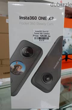 Insta 360 One X2 Pocket 360 Camera - Brand New