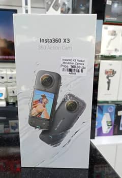 Insta360 x3 Pocket 360 Action Camera - Brand New