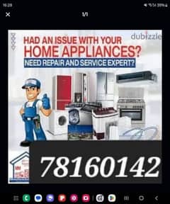 Washers Dryers Freeze, Ac, Washing Machine all service's available