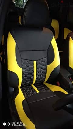 Car seat cover and decoration