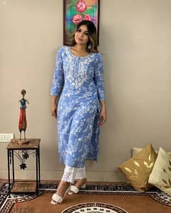 Trending Kurtis with pant available 1 sets in Muscat, Azaiba.