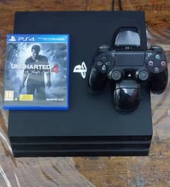 PS4 PRO 1TB storage with dualshock 4 controller- excellent condition!