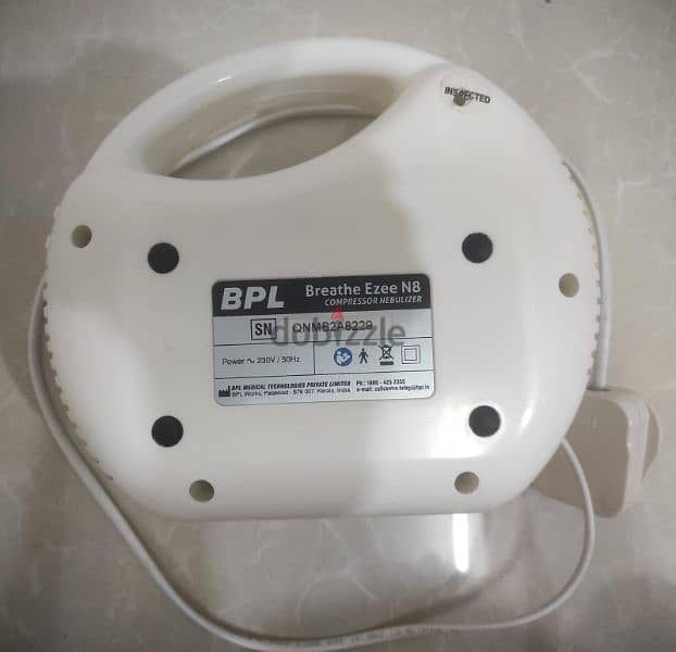 BPL Nebulizer Machine for sale 12 rials 1