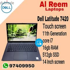 11th Generation Touch Screen Core i7-16gb Ram 512gb ssd 14 Inch touch