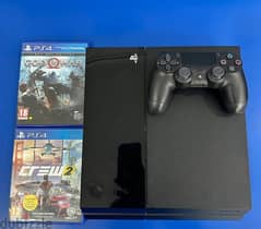 PS4 1TB Excellent condition with 2 games