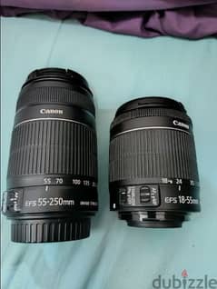 canon lenses for only 45riyal both