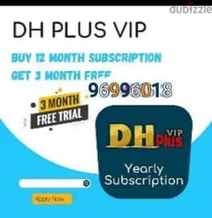 DHL puls subscription 12 + 3 months subscription android TV box av