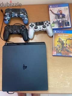 ps4 1 TB with 2 game and controller