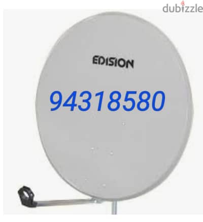 dish fixing receiver fixing and LED fixing