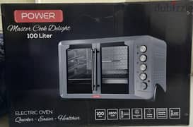 Power 100 liter electric oven brand new