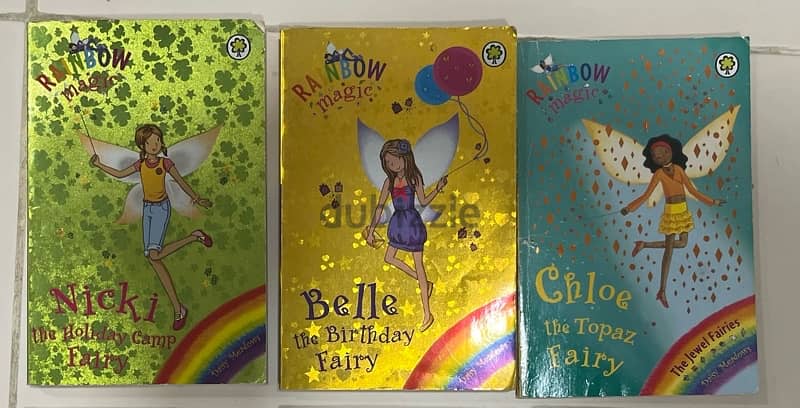 1 OMR EACH - RAINBOW FAIRIES BOOKS FOR KIDS 1