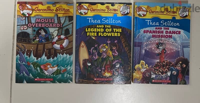 GERONIMO AND THEA STILTON BOOKS BEST CONDITION 1