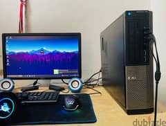 COMPACT BUDGET GAMING SETUP W/ MONTIOR i5/16gb/Gt 1030/128 SSD / 1TB