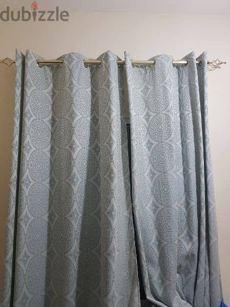 curtains with rod 2