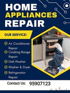 AC fridge automatic washing machines repair and service work