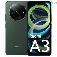 Redmi A3 green colore 128gb with all accessories and warranty 0