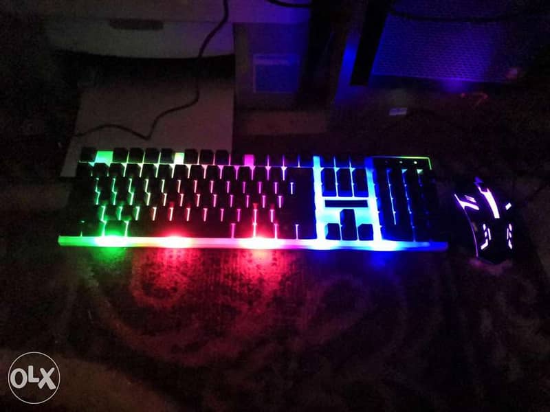 New keyboard and mouse with lightings 2