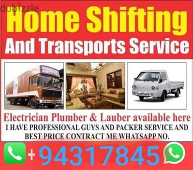 House shiffting office shiffting furniture fixing transport